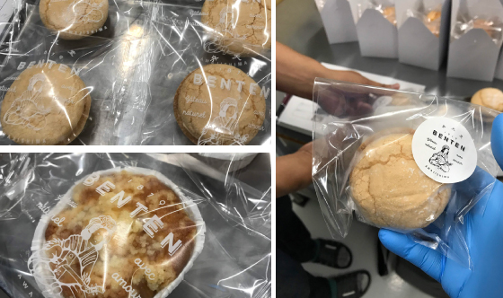 シュークリーム・ロールケーキ包装